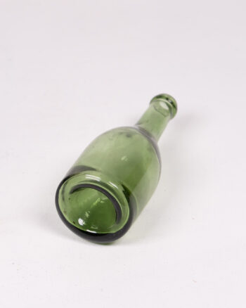 Vintage Green Glass Bottle