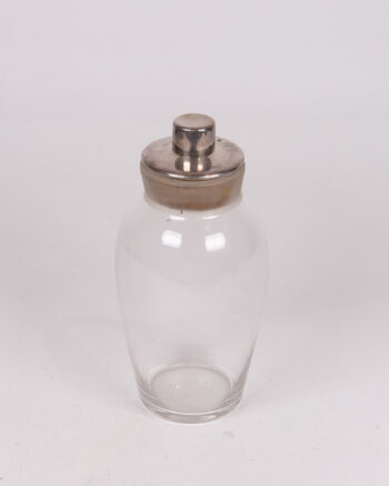 1920s Glass Cocktail Shaker