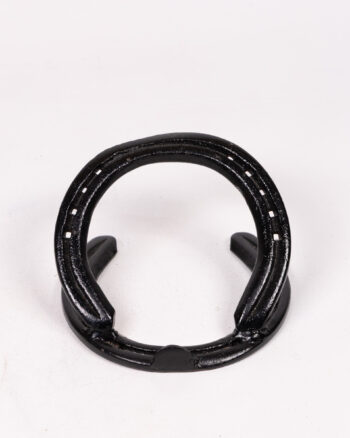 Black Metal Horseshoe Phone Stand