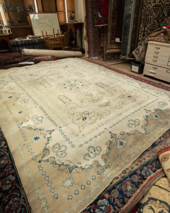 OTSE777 Gold Ground Persian Rug