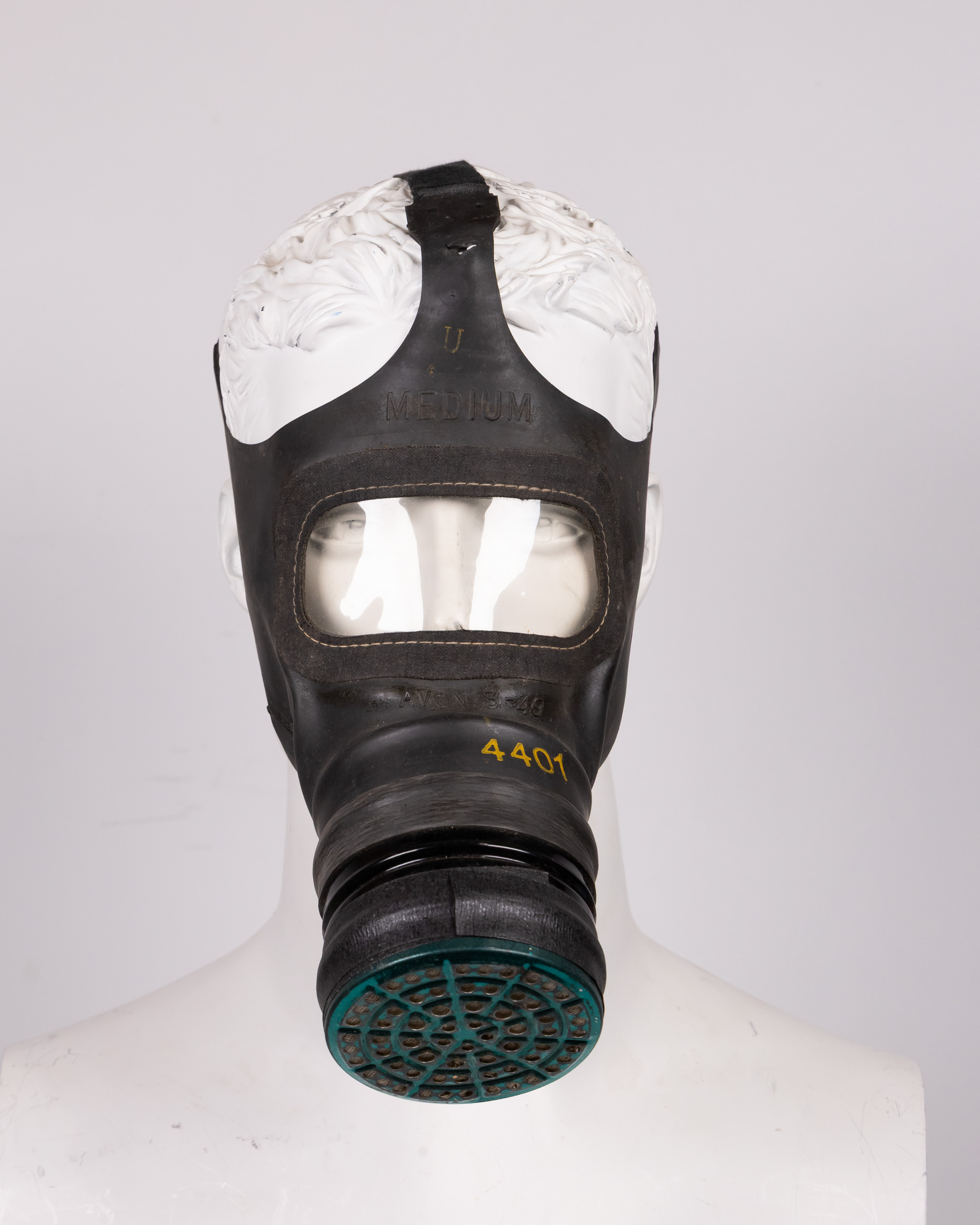 WWII Civilian Rubber Gas Mask