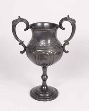 Vintage Pewter Trophy Cup