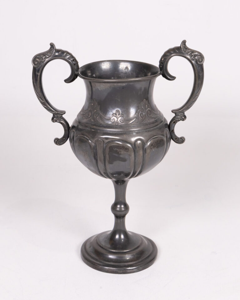 Vintage Pewter Trophy Cup