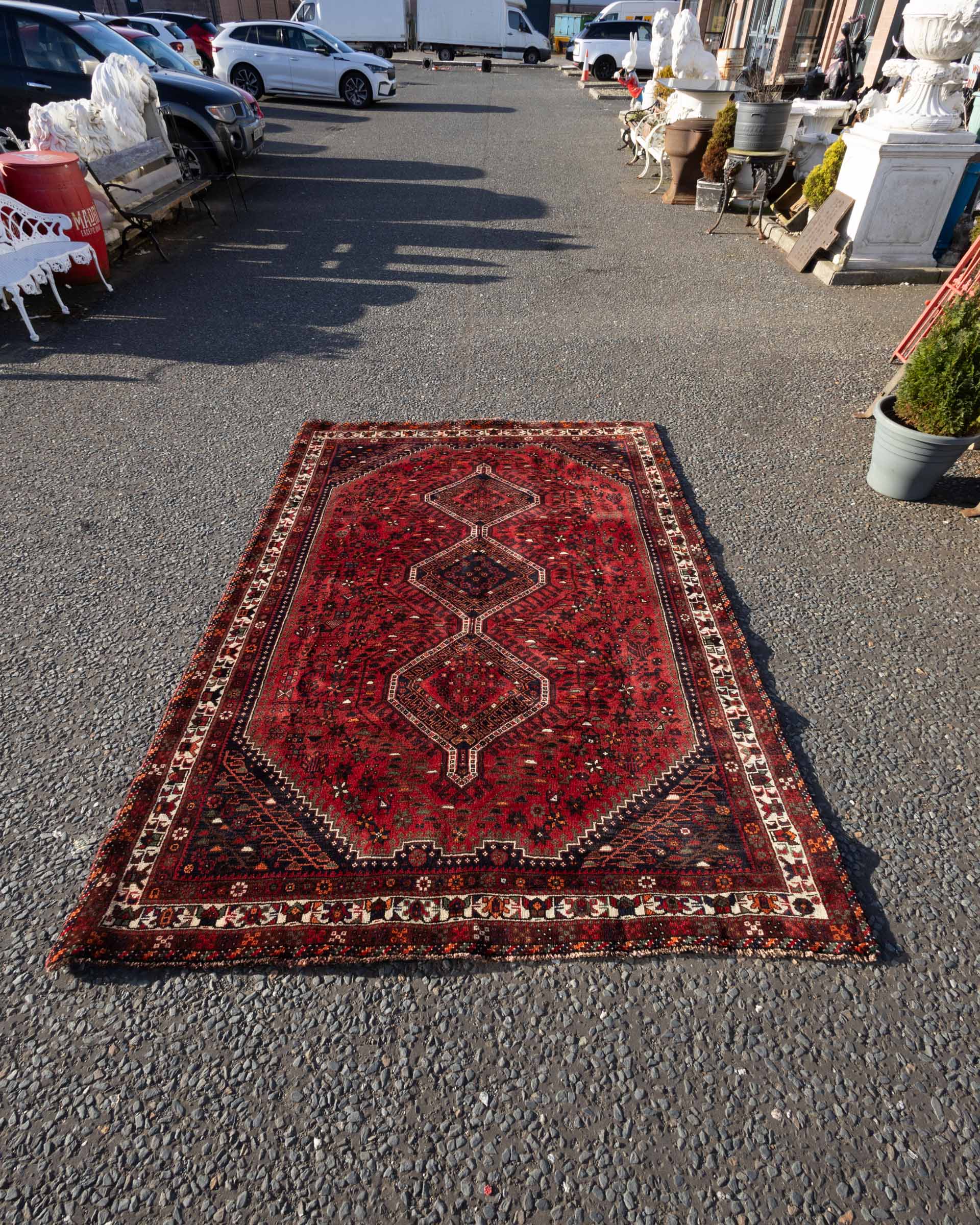 SDD03 Wool Pile Traditional Design Nomadic Kashkai Rug