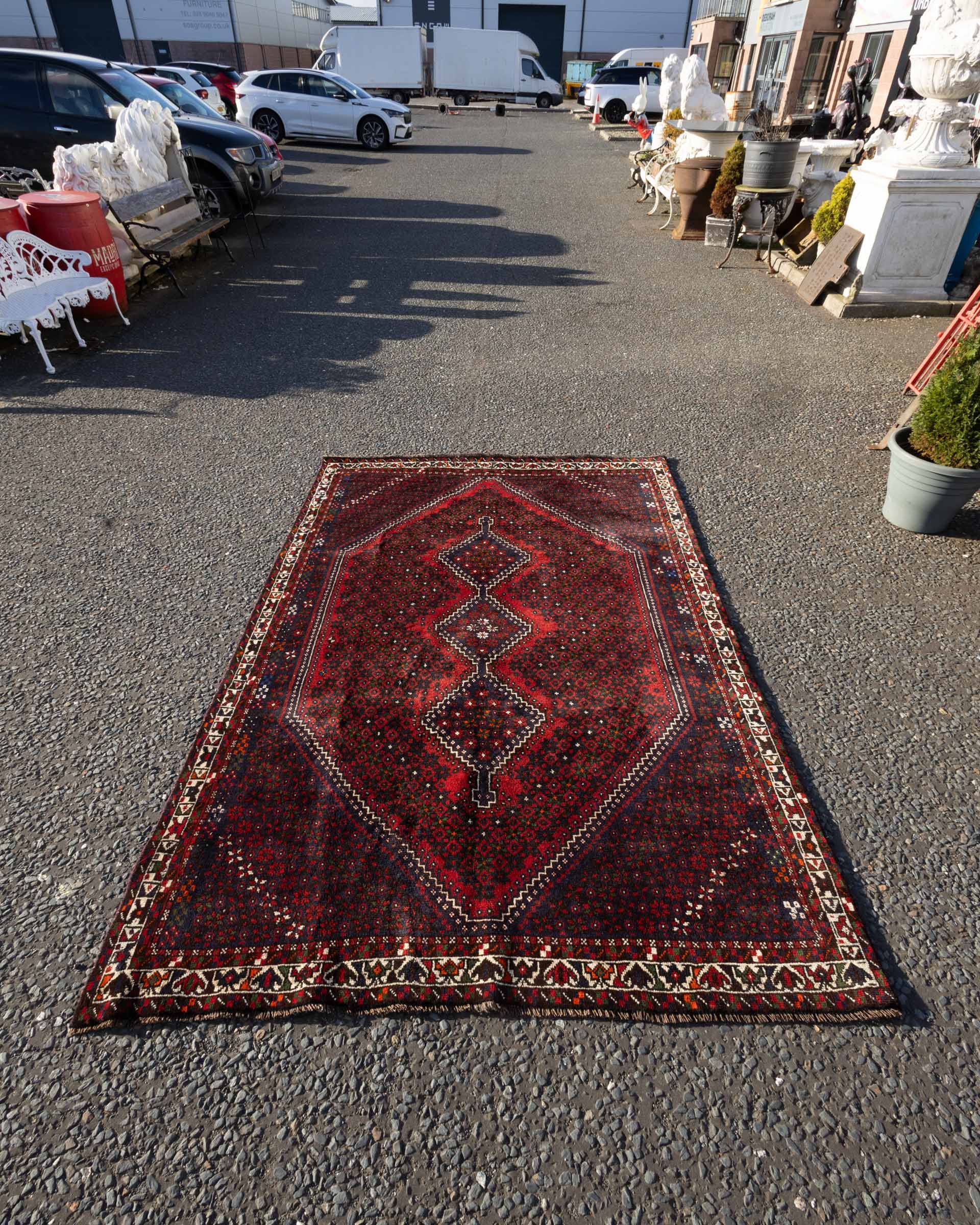 SDD02 Handwoven Full Pile Nomadic Kashkai Rug