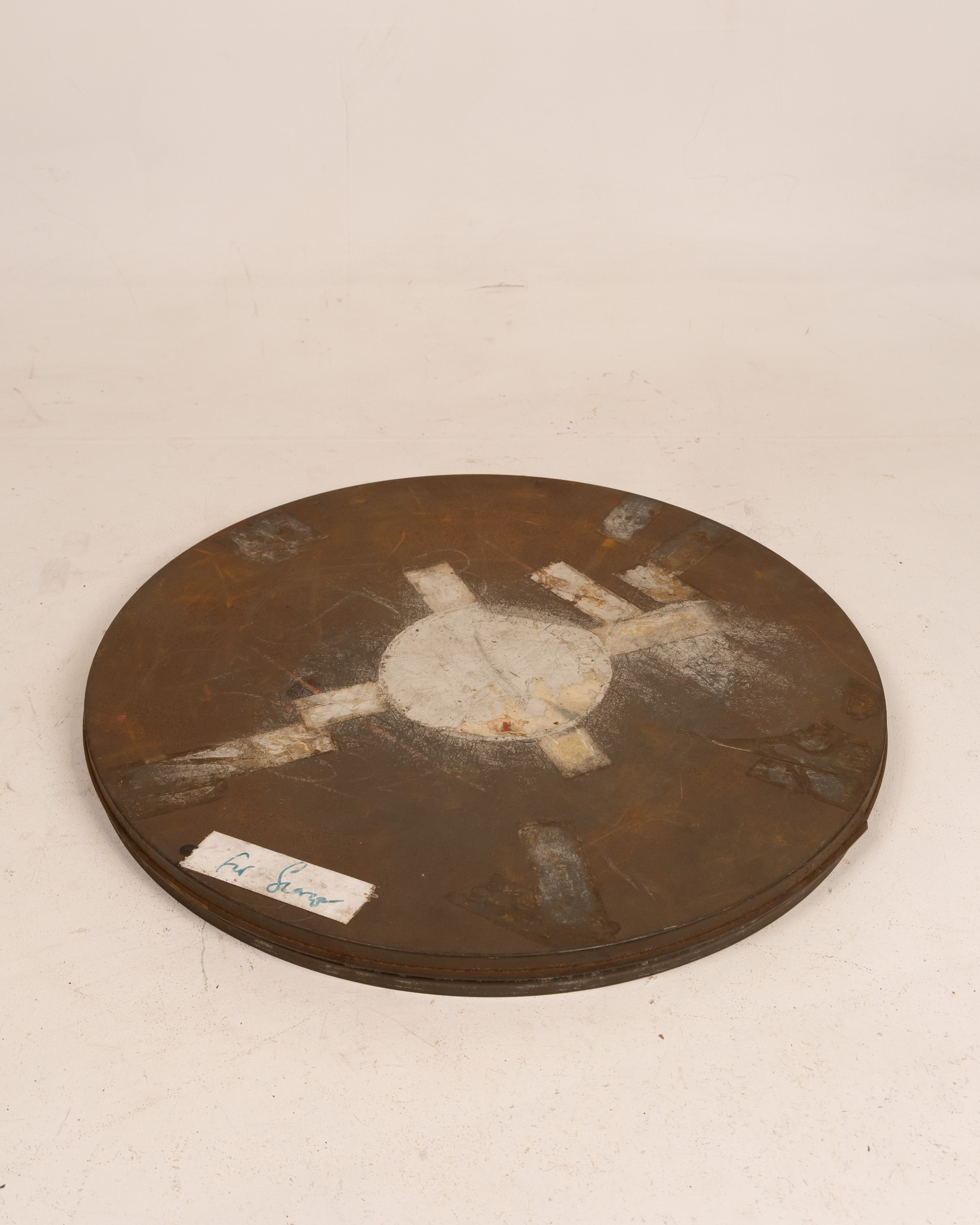 Vintage Metal Film Reel Canister