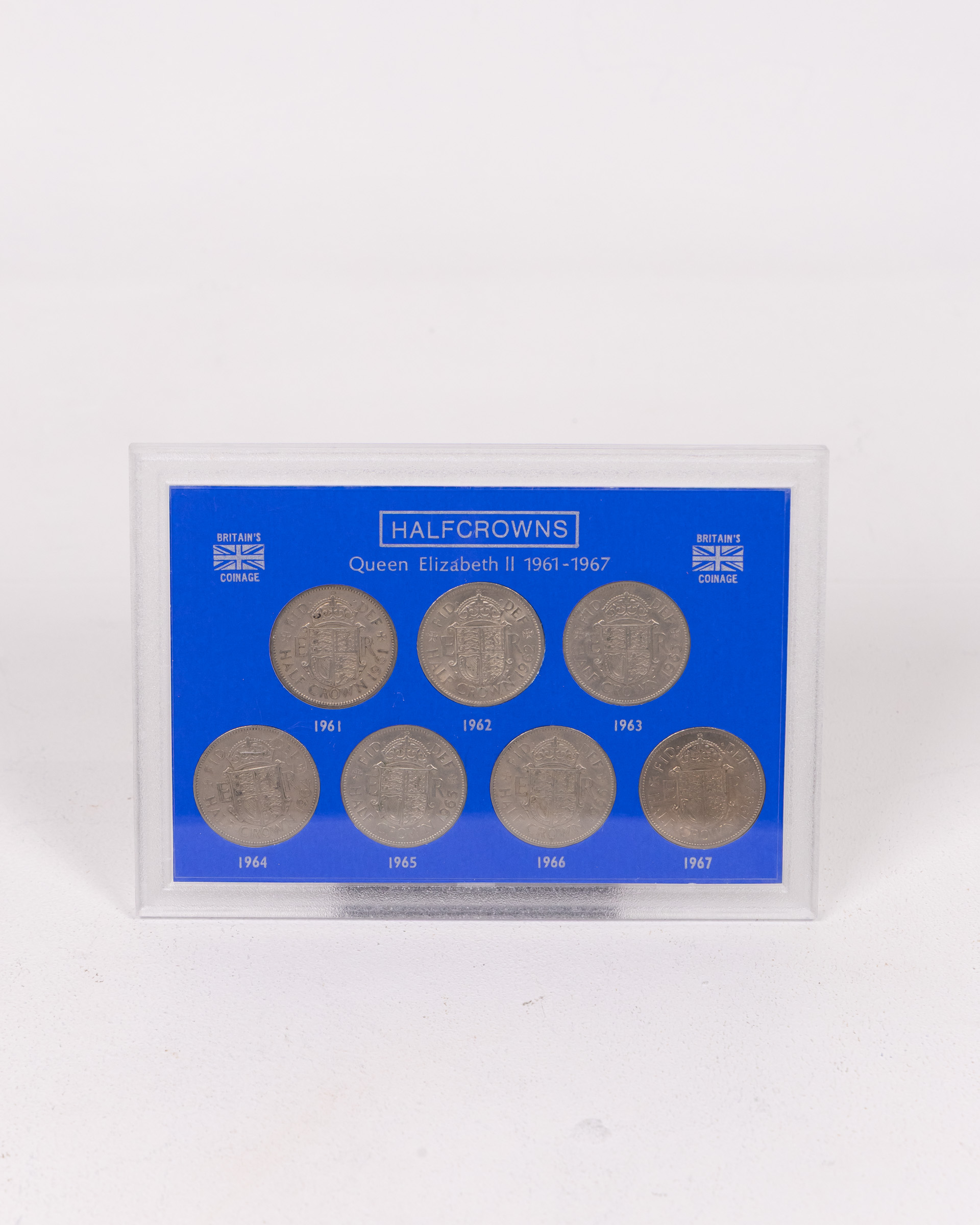 Queen Elizabeth II Halfcrowns 1961-1967 Coin Set