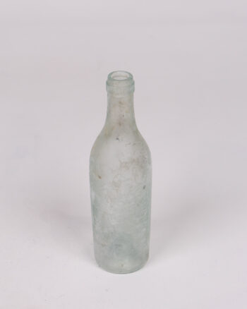 Vintage Clear Glass Bottle