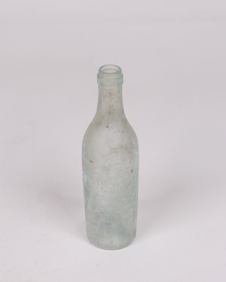 Vintage Clear Glass Bottle