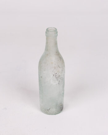 Vintage Clear Glass Bottle