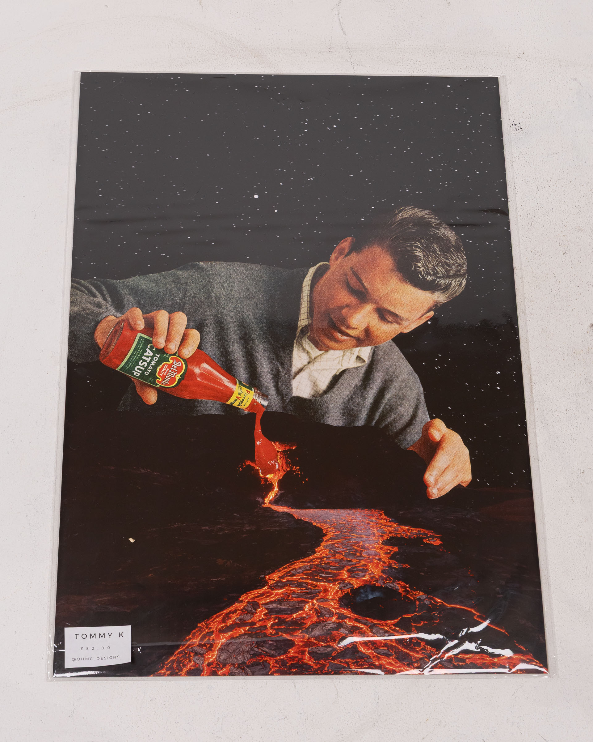Tommy K – A3 Print by OhMC! Design