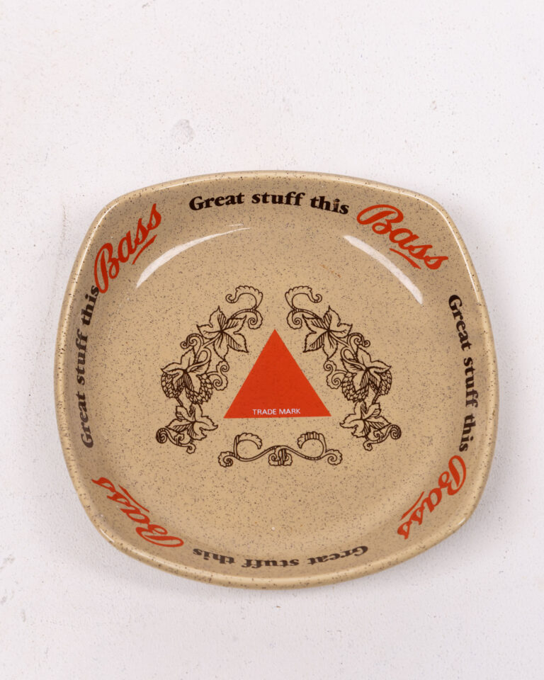Vintage Bass Ale Ceramic Ashtray