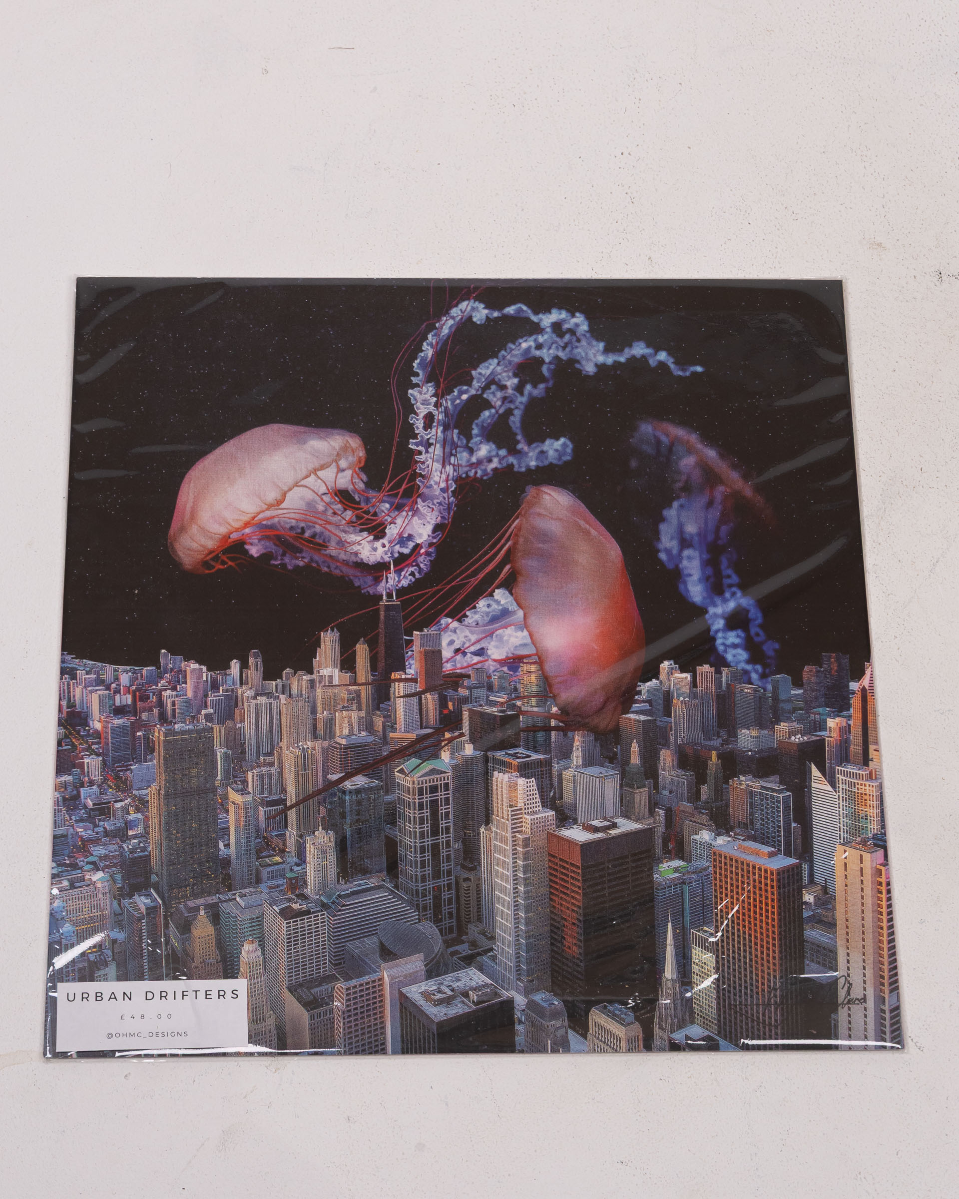 Urban Drifters – Square Print by OhMC! Design