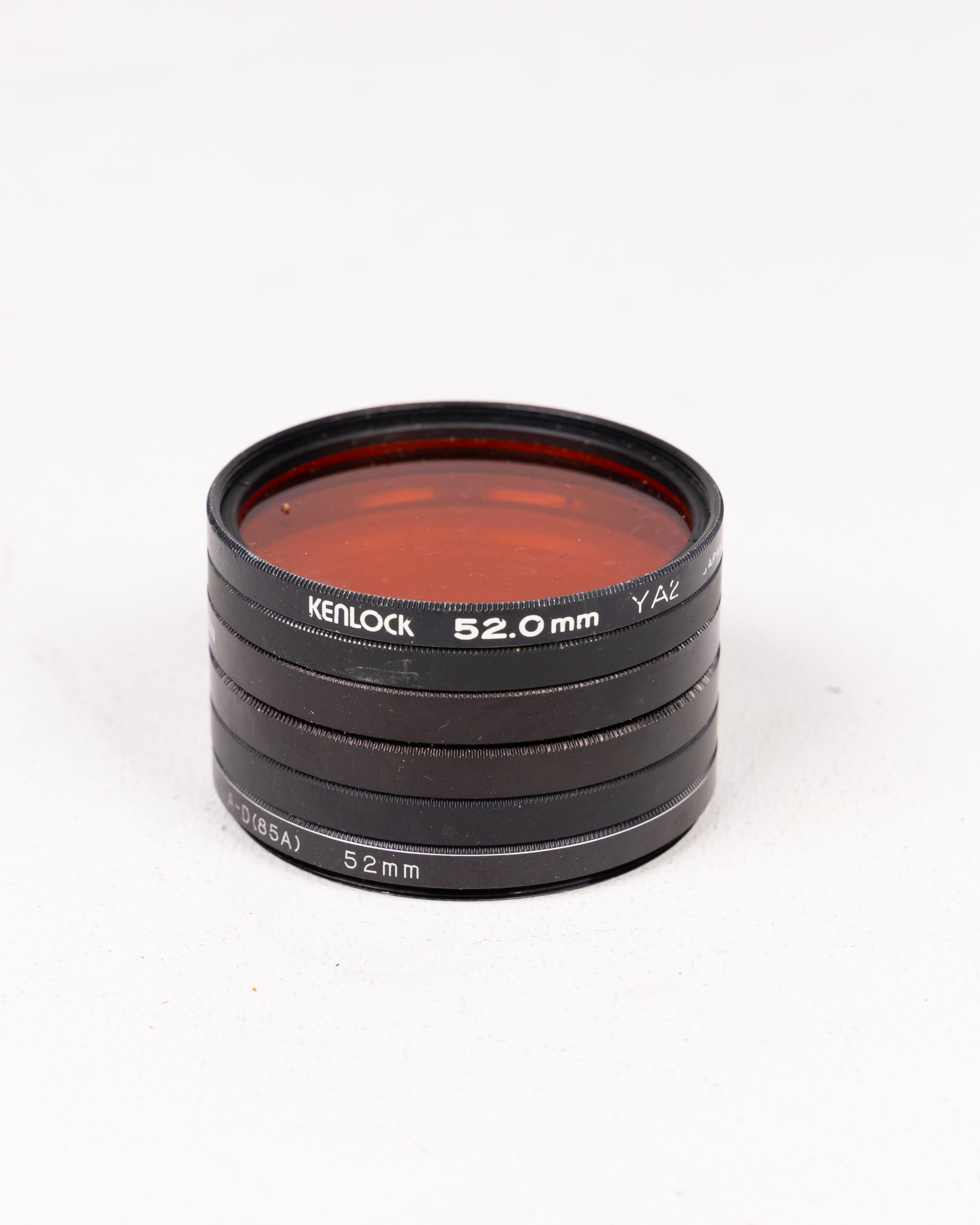 Vintage Camera Lens Filter with Miranda Leather Case