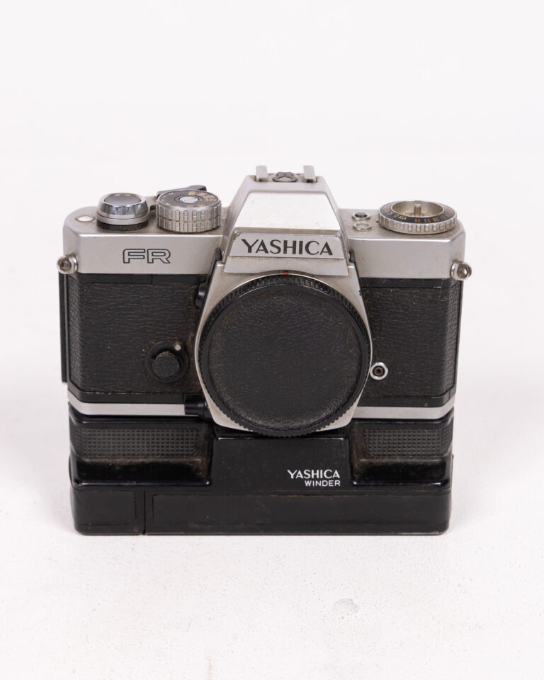YASHICA FR 35mm Vintage Film Camera with Winder Attachment