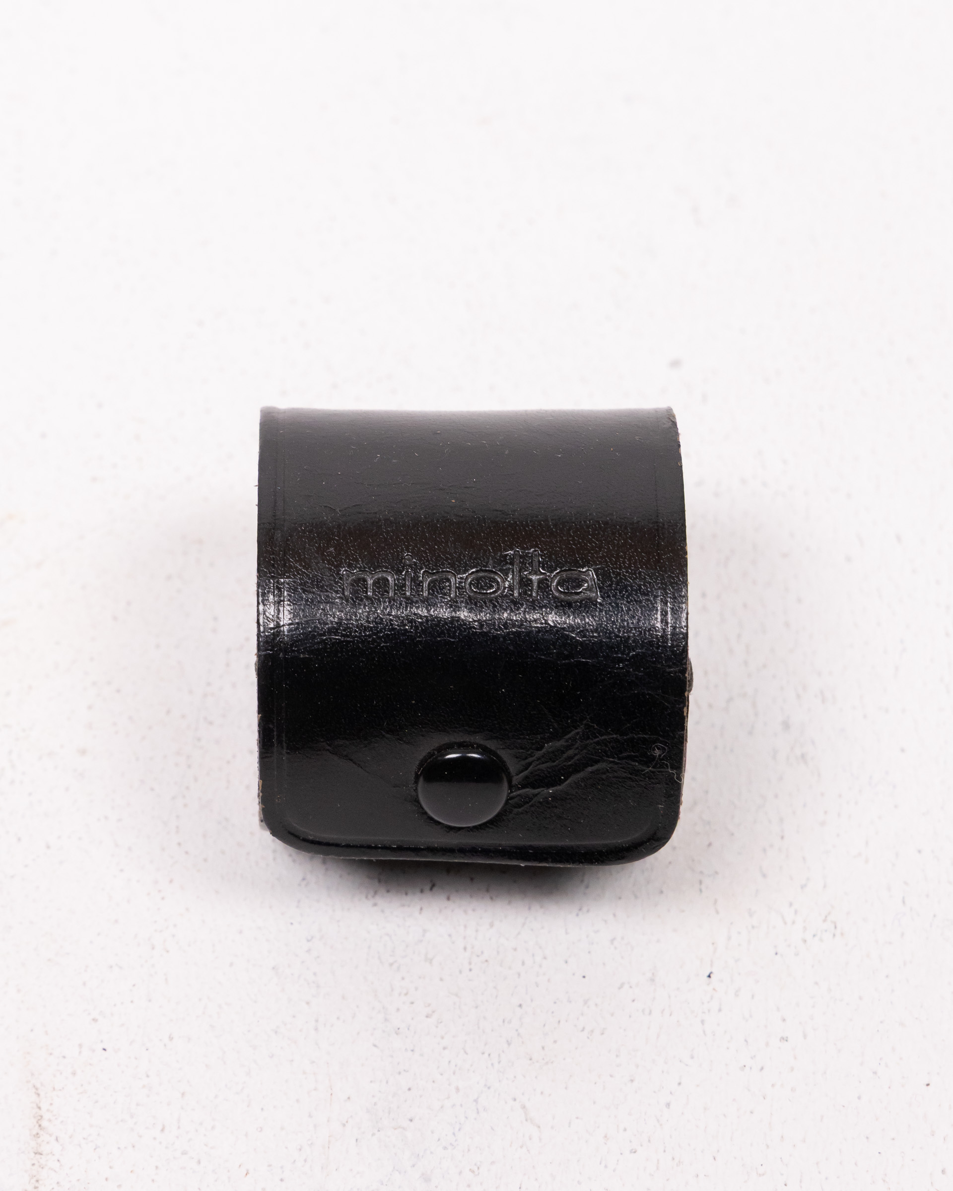 Vintage Minolta Camera Lens With Leather Case - Image 2