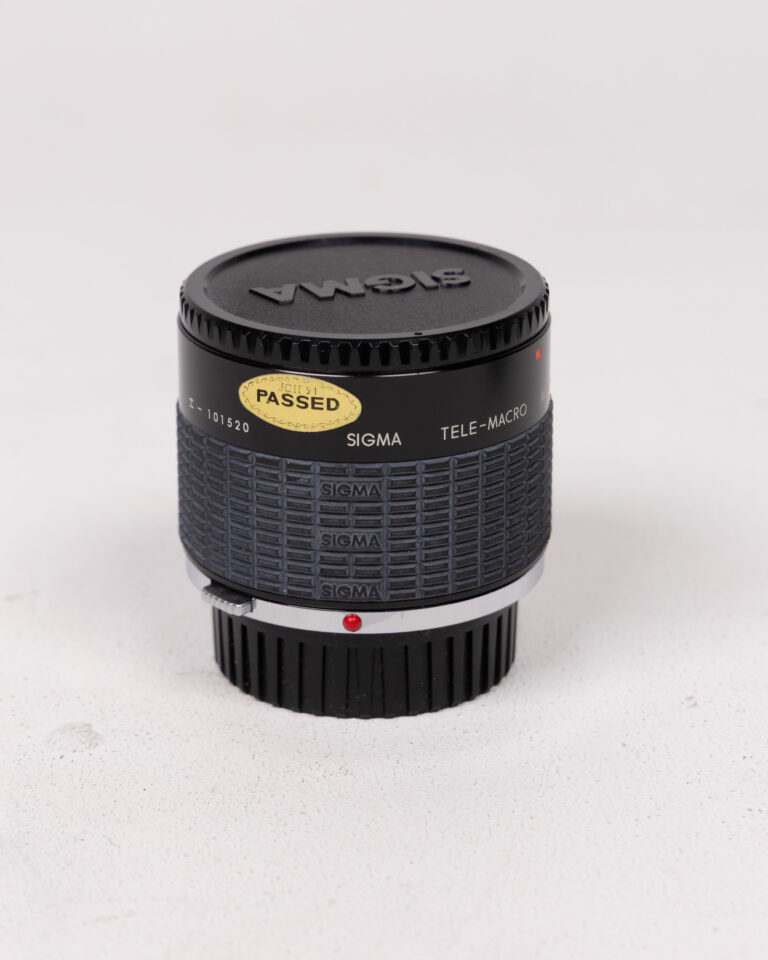 Sigma Tele-Macro Lens for Olympus Camera with Case