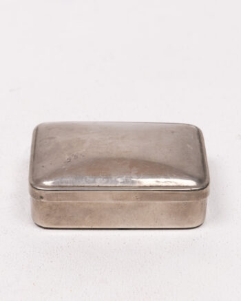 Vintage Silver-effect Trinket Box