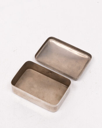 Vintage Silver-effect Trinket Box