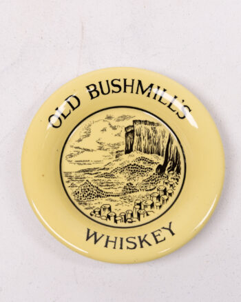 Old Bushmills Whiskey Ceramic Tip plate