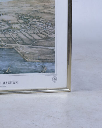 Framed ‘View of Sydenham, Belmont & Glen-Machan’ Historical Landscape Print