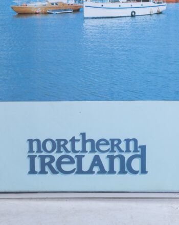 Framed ‘Northern Ireland’ Harbour Print with Silver-Toned Metal Frame