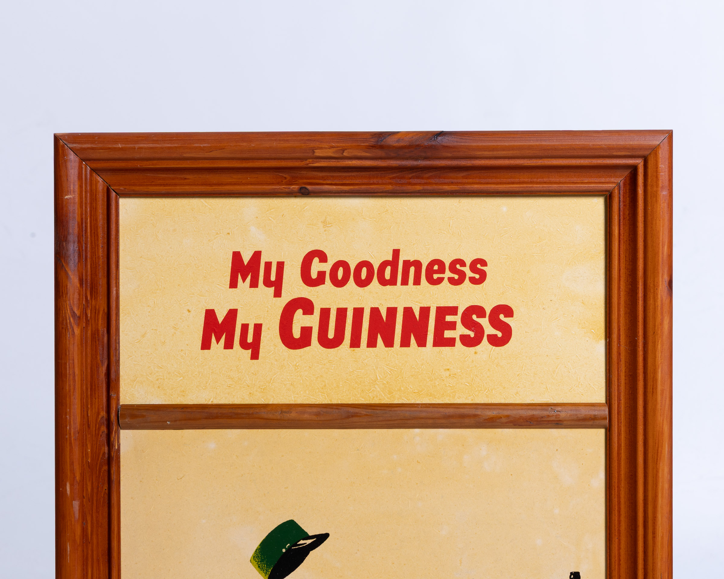 John Gilroy - Affiche rétro originale, My Goodness My Guinness Zoo Keeper, Dessi