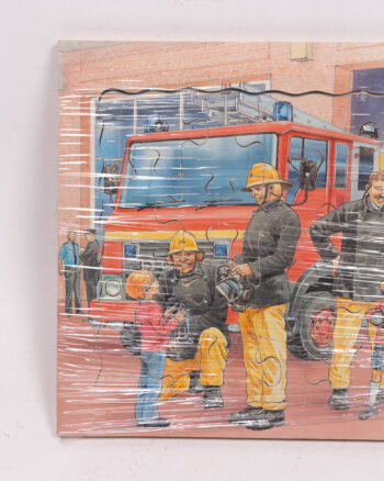 Vintage Fire Engine Kids Jigsaw Puzzle