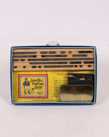 Vintage John Bull Printing Outfit No. 8 in Original Box