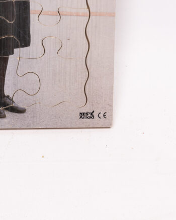 Vintage NES Arnold Wooden Jigsaw Puzzle – Police Officer