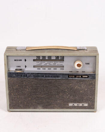 Vintage ACE ‘Super G2’ All Transistor Home Portable Radio