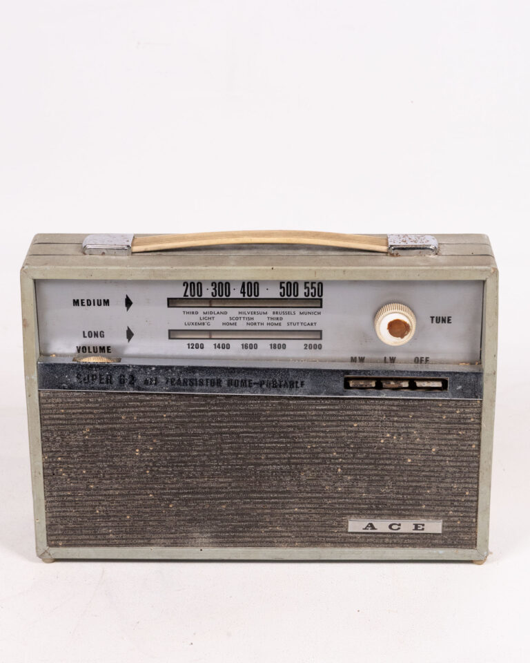 Vintage ACE 'Super G2' All Transistor Home Portable Radio