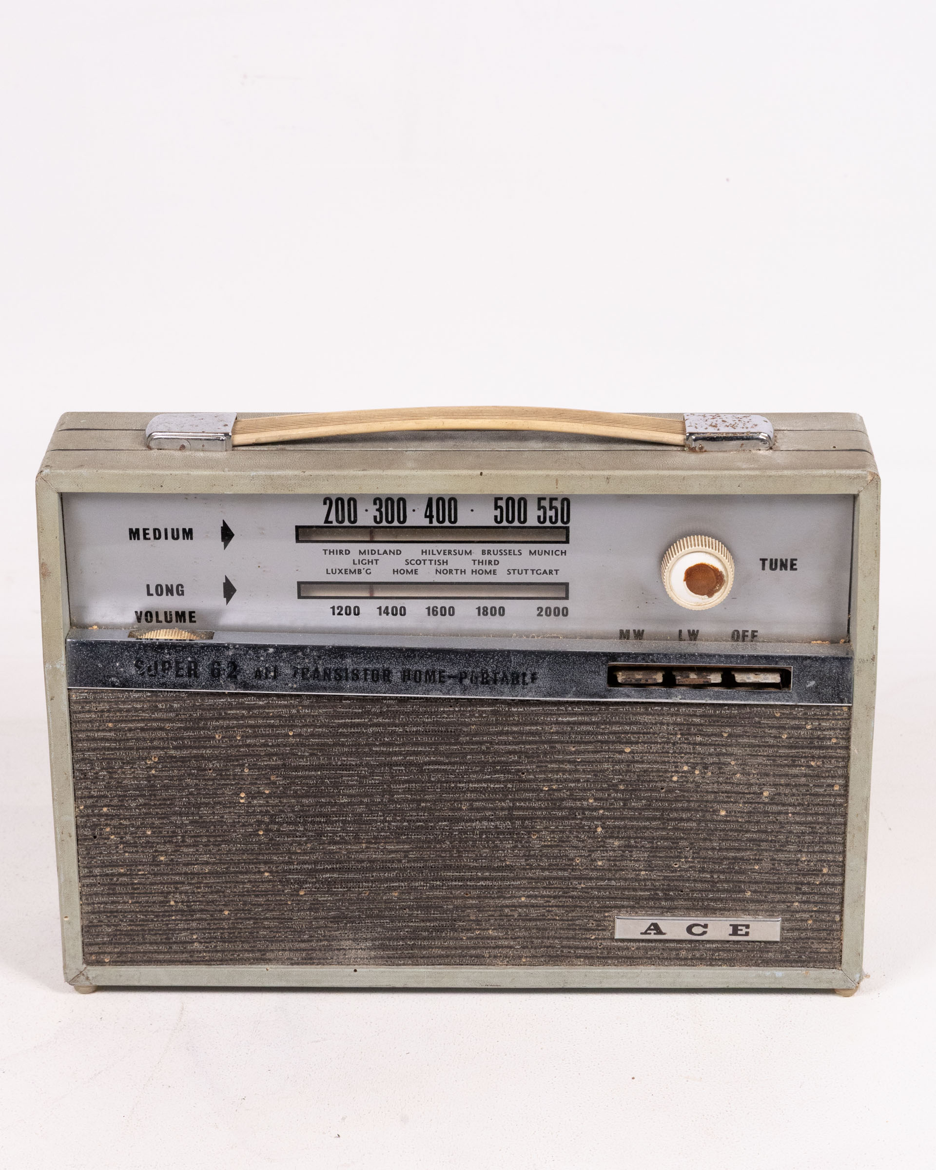 Vintage ACE ‘Super G2’ All Transistor Home Portable Radio