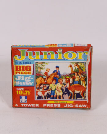 Vintage Tower Press Junior Big Piece Jigsaw Puzzle – Pets’ Corner