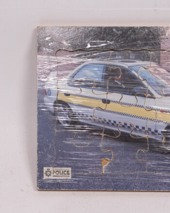 Vintage West Mercia Police Car Jigsaw Puzzle