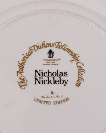 Set of 3 Wedgwood ‘Dickens Fellowship Collection’ Decorative Plates