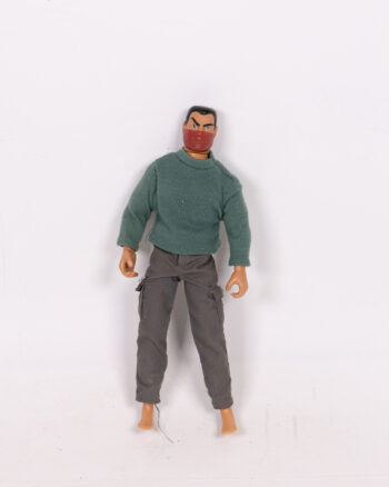 Vintage Action Man Doll with Red Mask