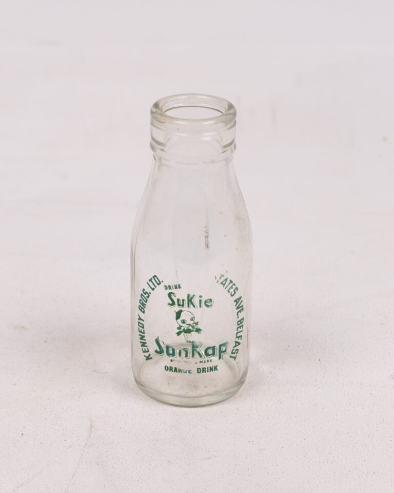 Vintage Sunkap Orange Drink Glass Bottle