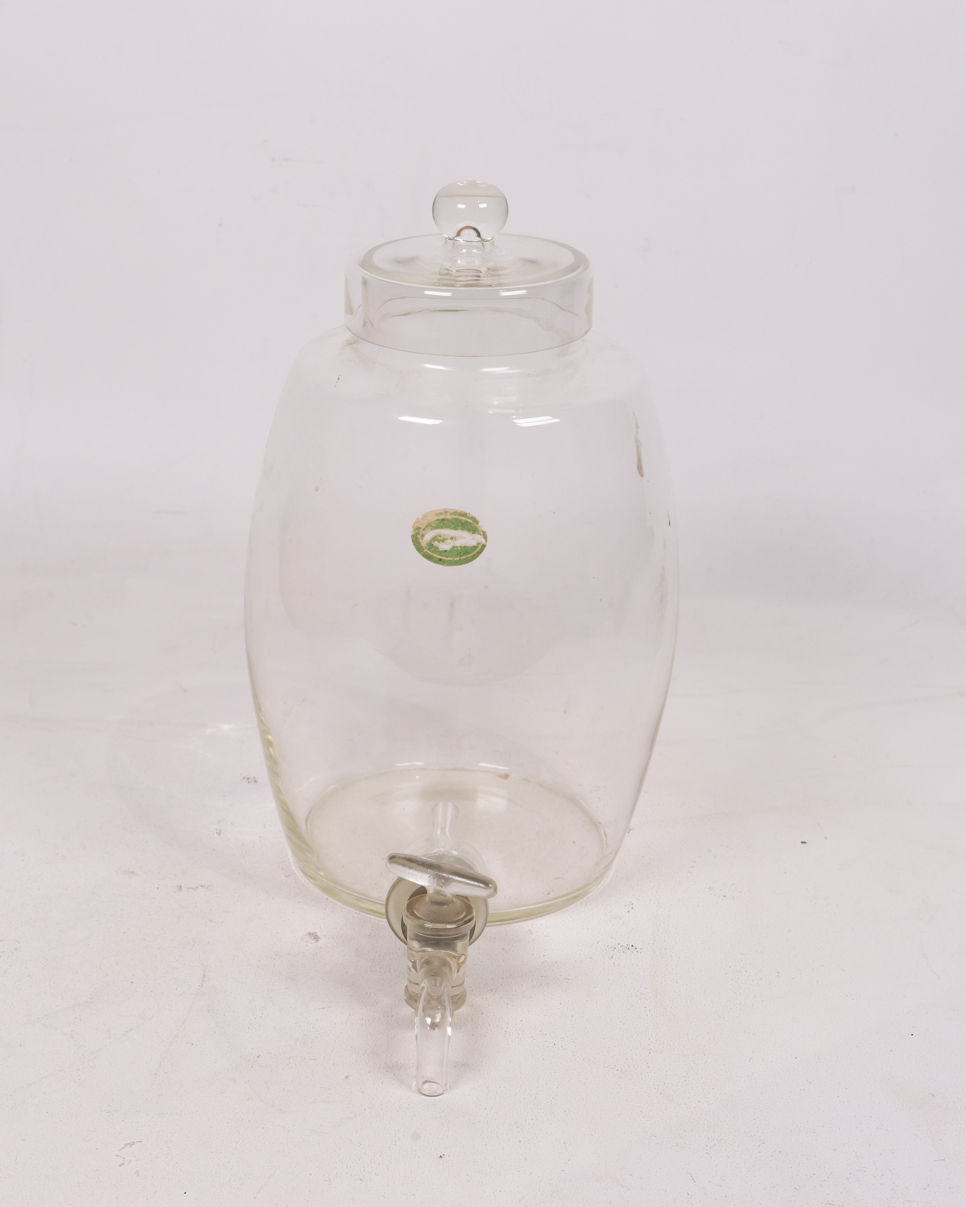 Early 20th Century Glass Whiskey Dispenser