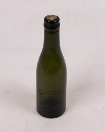 Ross’s Belfast Small Green Glass Bottle