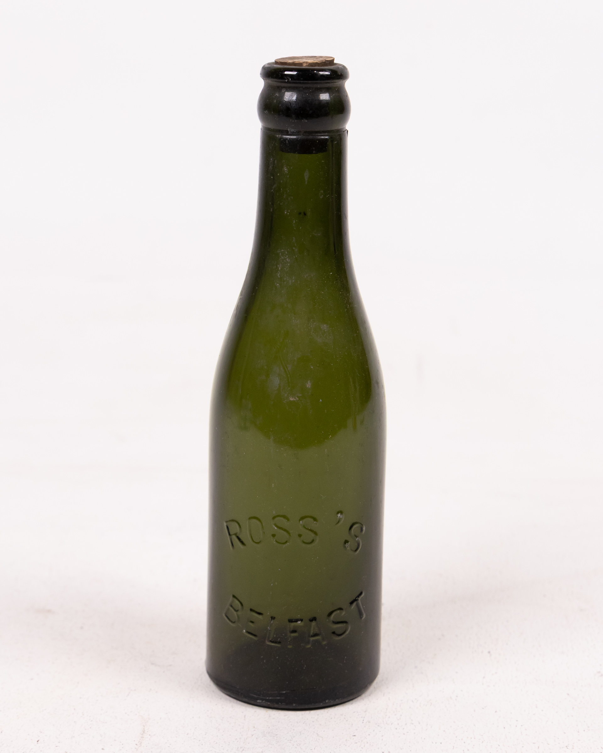 Ross’s Belfast Small Green Glass Bottle