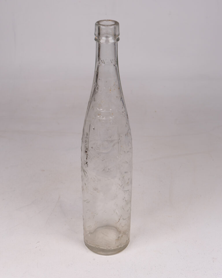 Vintage Ross's Belfast Clear Glass Bottle
