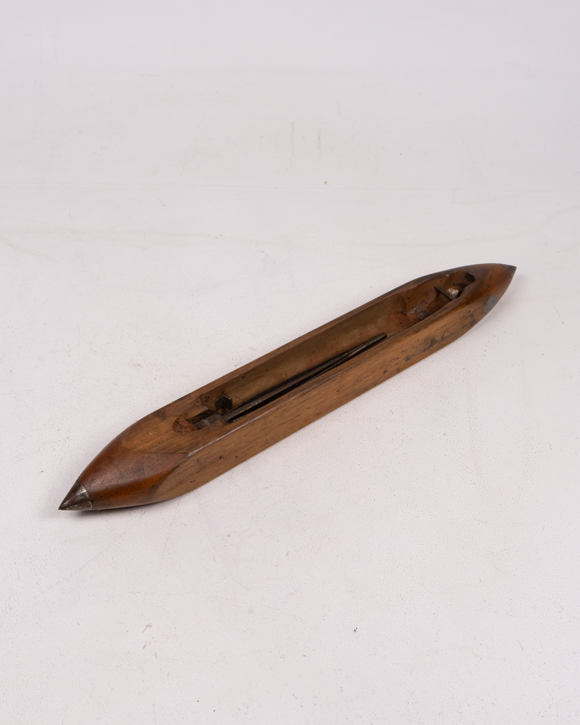 Vintage Wooden Weaving Loom Shuttle