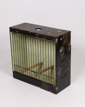 Vintage Wooden Bird Cage