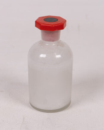 ‘Lime Water’ Lab Bottle with Red Stopper