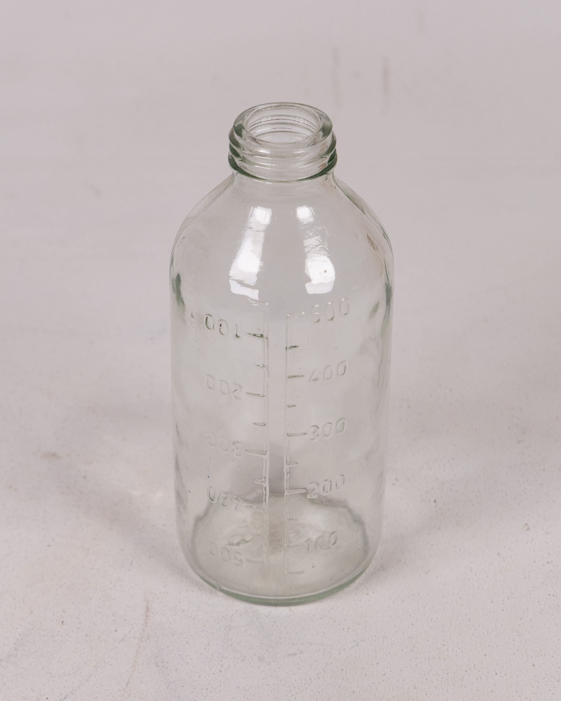 c. 1960s Glass 500ml Hospital Bottle [VARIOUS]