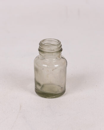 Small Clear Glass Bottle