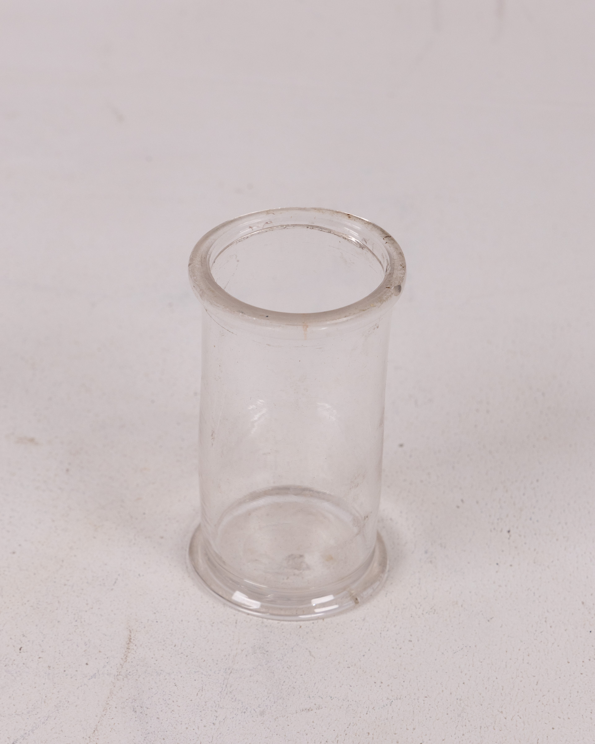 Narrow Clear Glass Chemist Specimen Jar