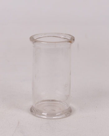 Narrow Clear Glass Chemist Specimen Jar