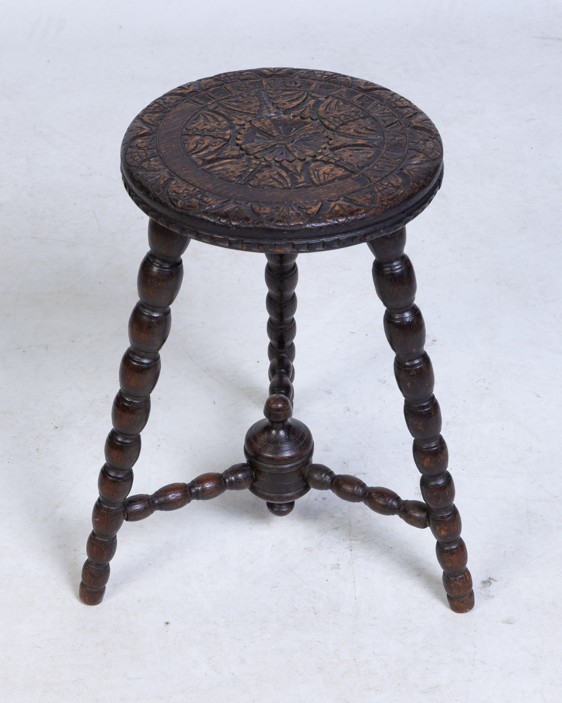 Victorian Bobbin Stool C1850
